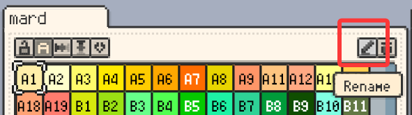 Rename palette and swatch names