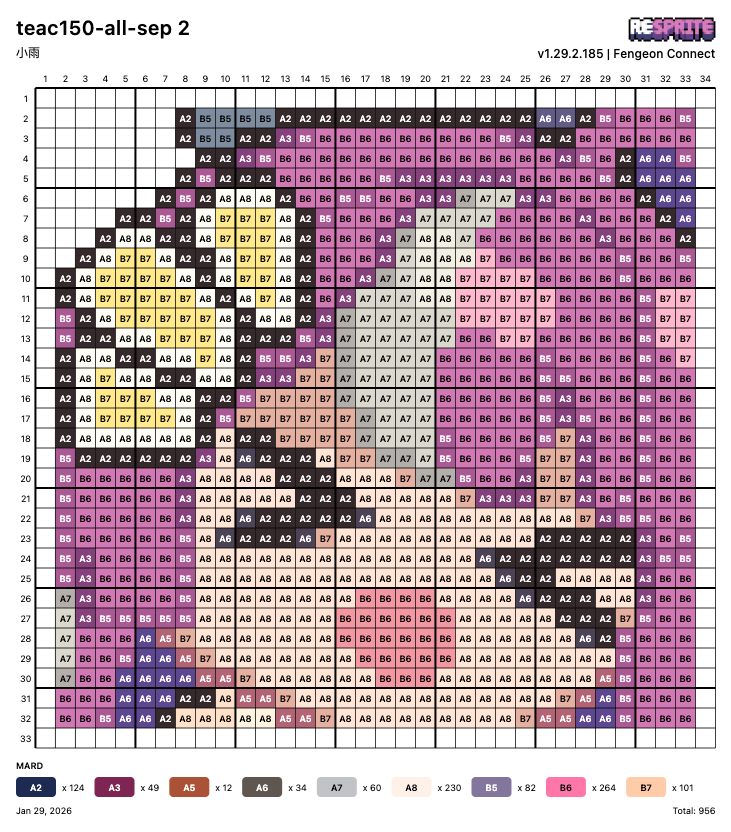 Bead Patterns & Color Codes